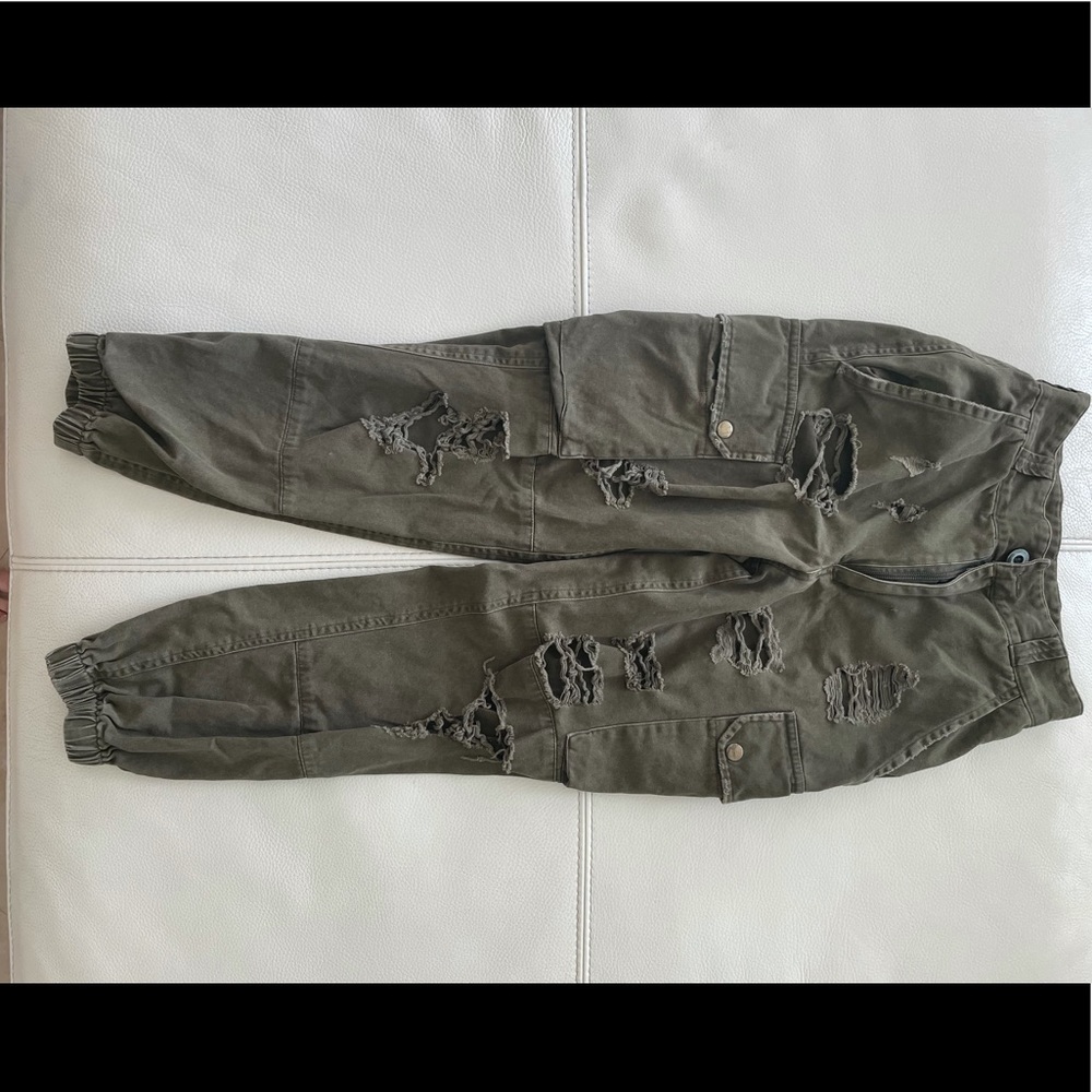 CARMAR army green pants